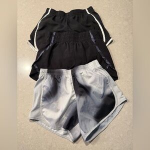 Athletic Works Black and Gray Shorts